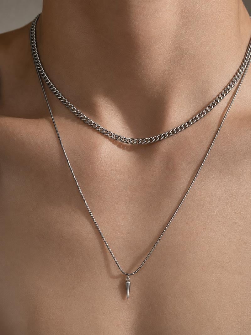 ASCLO（エジュクロ）の「[A-A0280] レイヤードネックレスセット（Accessories）」