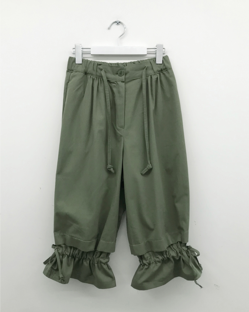 Neige frill harem pants (2color)