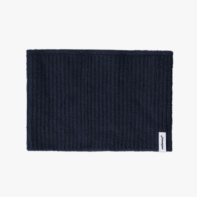 mellotory（メロートリー）の「[CASHMERE 100%] カシミヤベーシックヘアバンド (NAVY)（ヘアアクセサリー）」