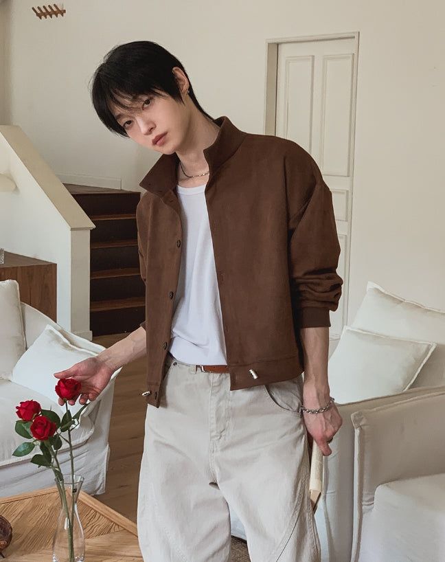 2PLAN（ツープラン）の「Kanji High-Neck Crop Cardigan（Tops）」