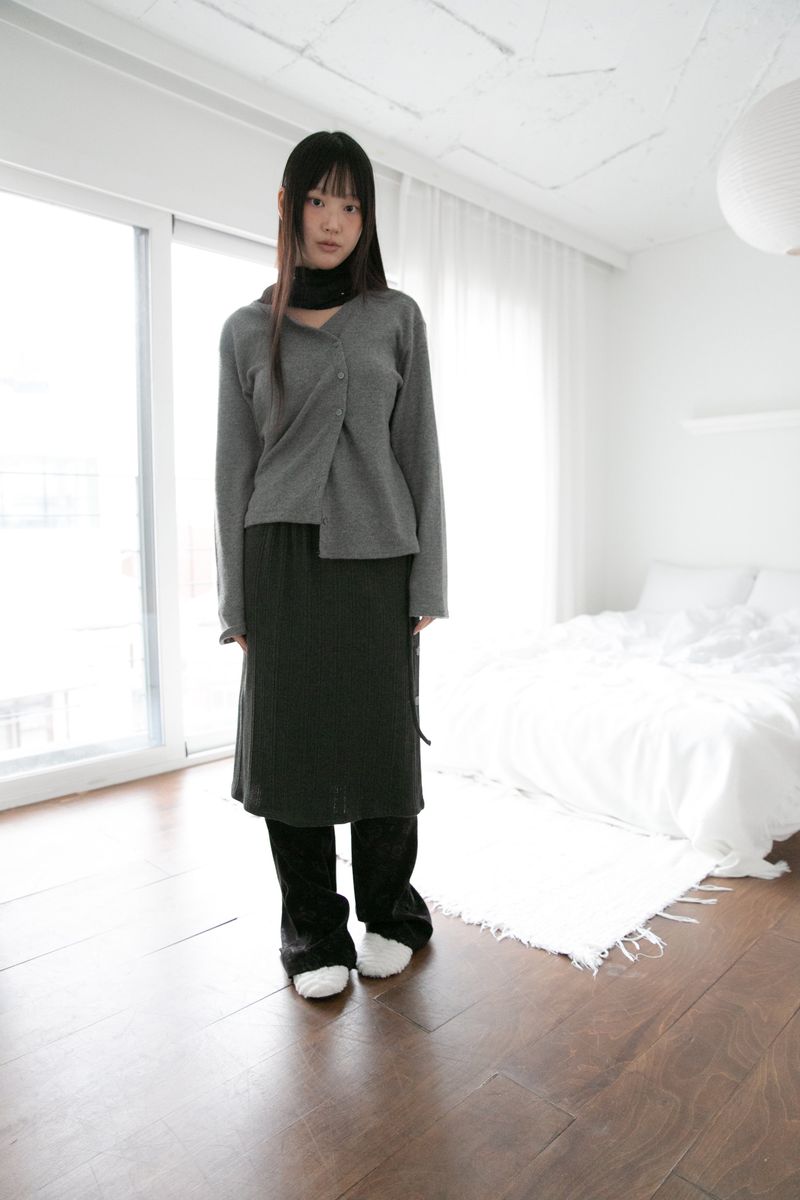 button two-way cardigan(4colors)