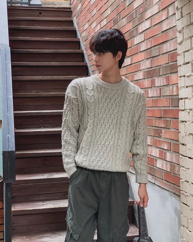 Kaito Cable Loose Fit Knit