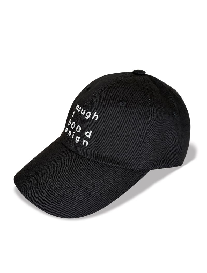 000Design Logo Ball Cap / Black