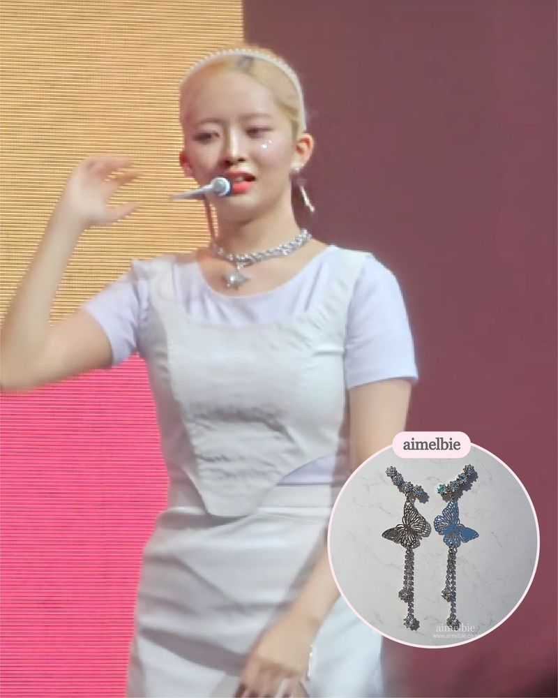  [IVE Rei, Choi Yena Earring] Butterfly Elf Queen Earring