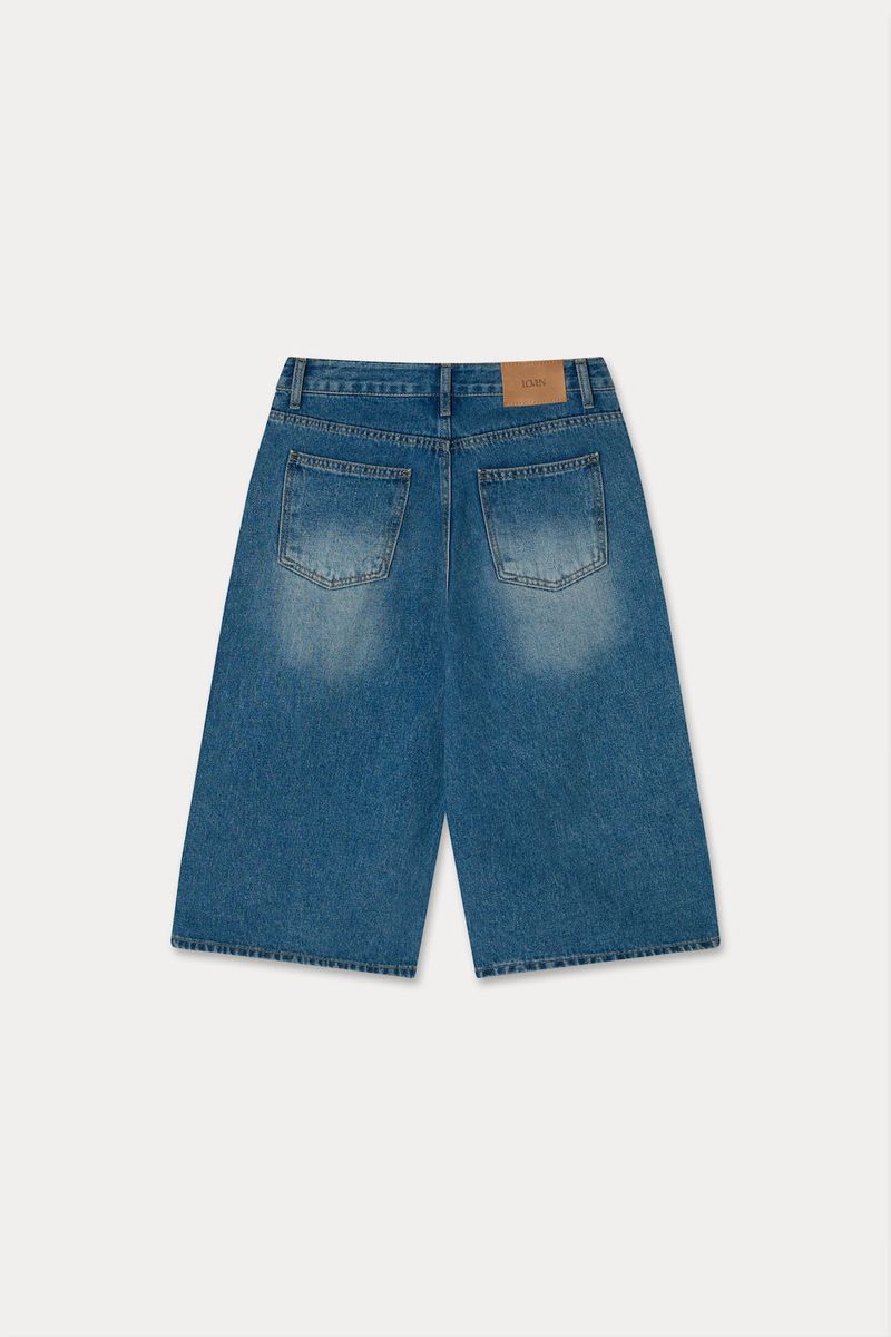 Bermuda Denim Shorts_Blue