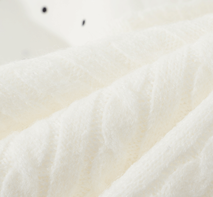 Pearl Button Dot Knit
