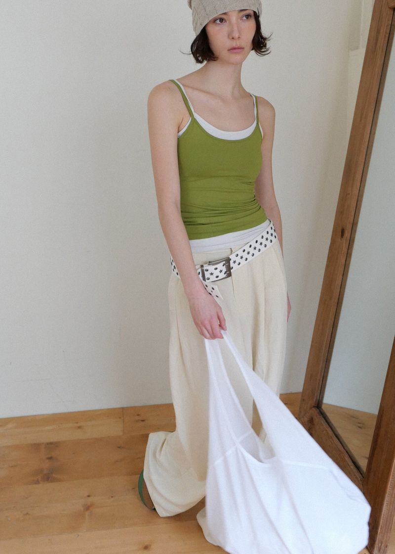Airy Folding Hobo Bag_White