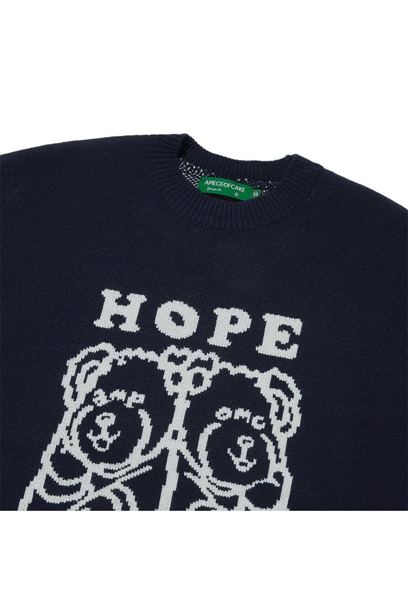 HTT Jacquard Knit_Navy