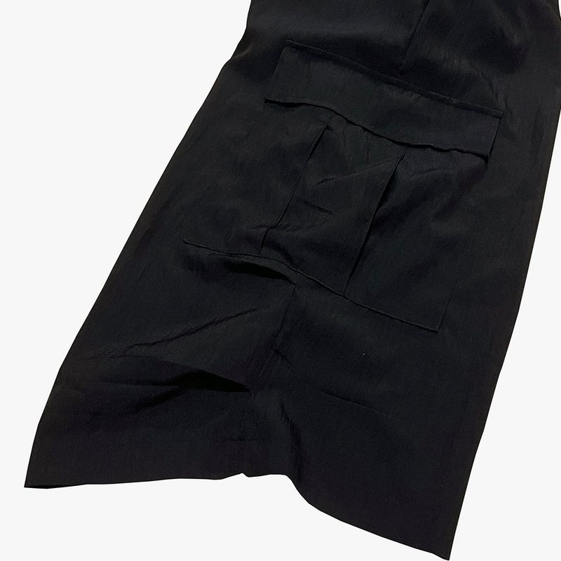 street shape capri shorts_black