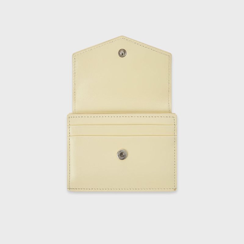 Sunlit Zipper Card Case (Butter)