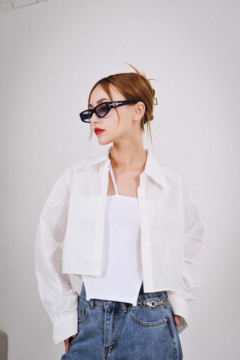 crease crop shirts