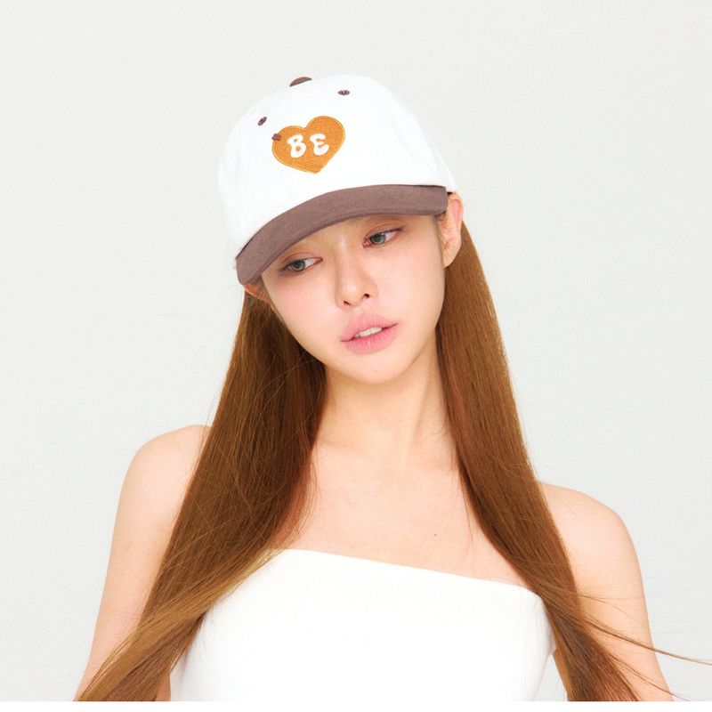 BAAE(ビーエーエーイー)の「BE LOVE 6P キャップ - ブラウン(帽子)」