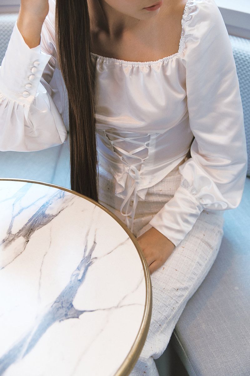 Corset Blouse White