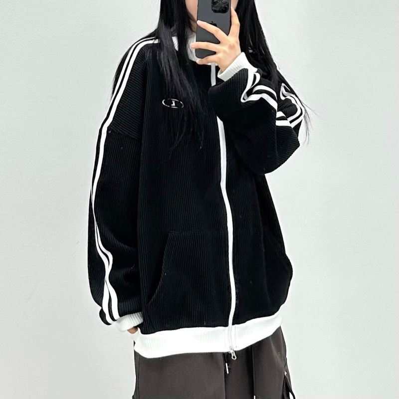 PEARCLAN（ペアクラン）の「 waffle track zip-up（Tops）」