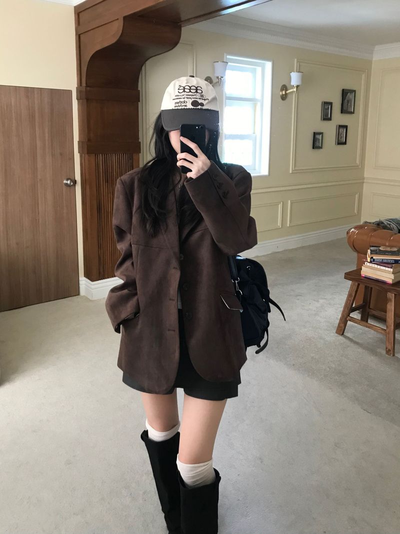 Fade Suede Jacket (2 colors)