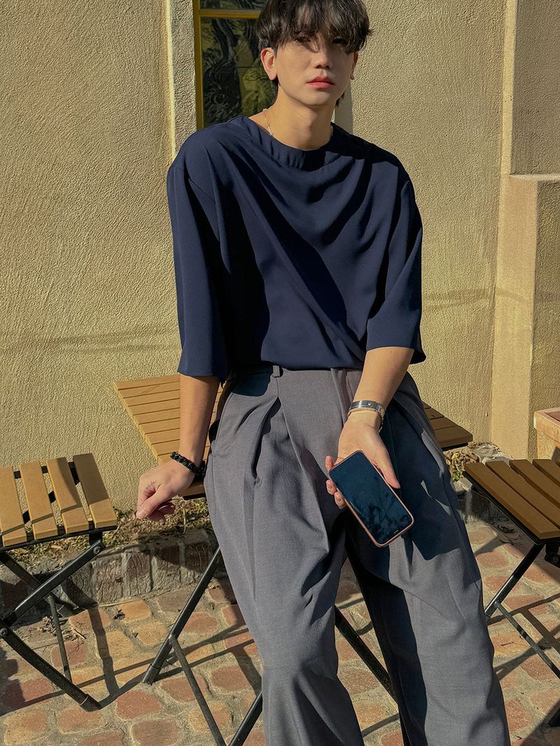 Pleddy Dear Each Tuck Slacks (3color)
