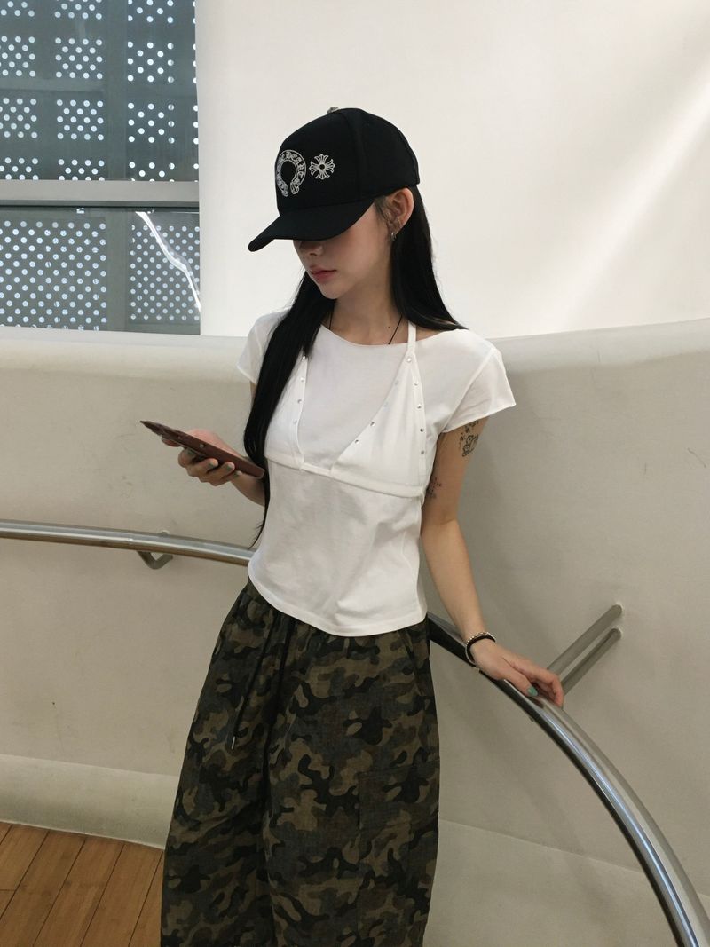 Fix Rivet Halterneck T-shirt (2c)