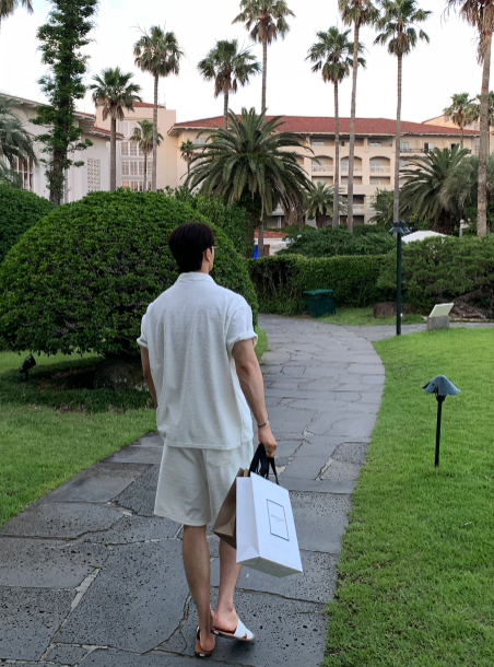 [Limited Quantity] 【setup】 Kuiper Caraneck Short Sleeve Shorts Setup