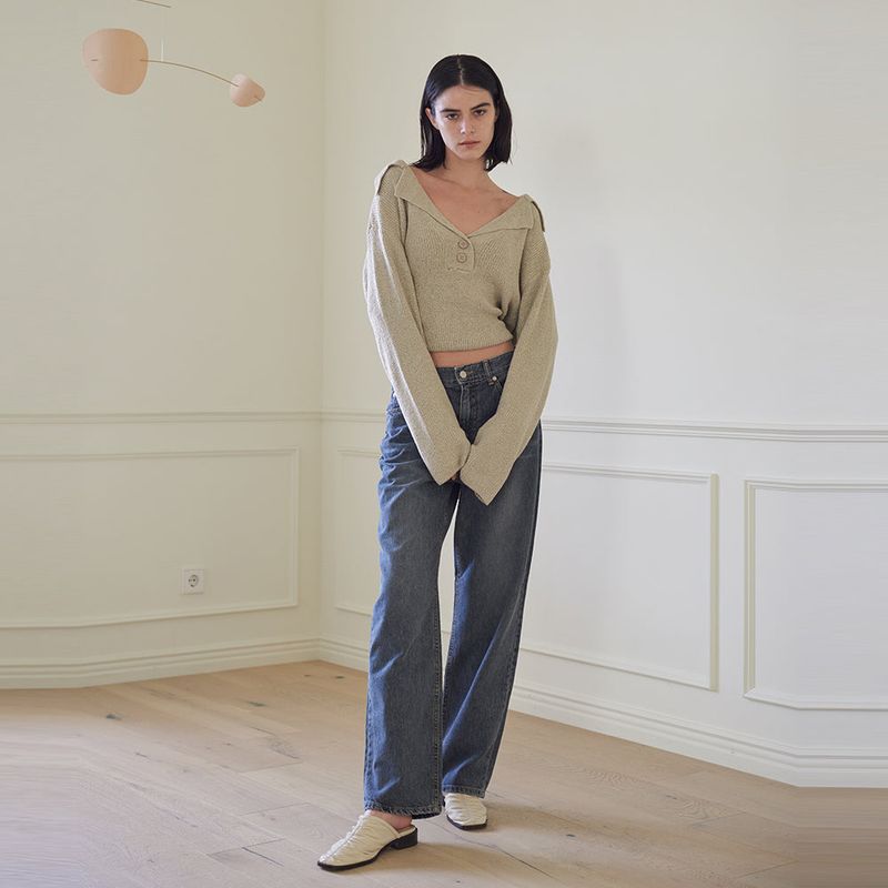 TMO BY 13MONTH（ティーエムオーバイサーティーンマンス）の「STANDARD DENIM PANTS (GRAY)（Pants）」