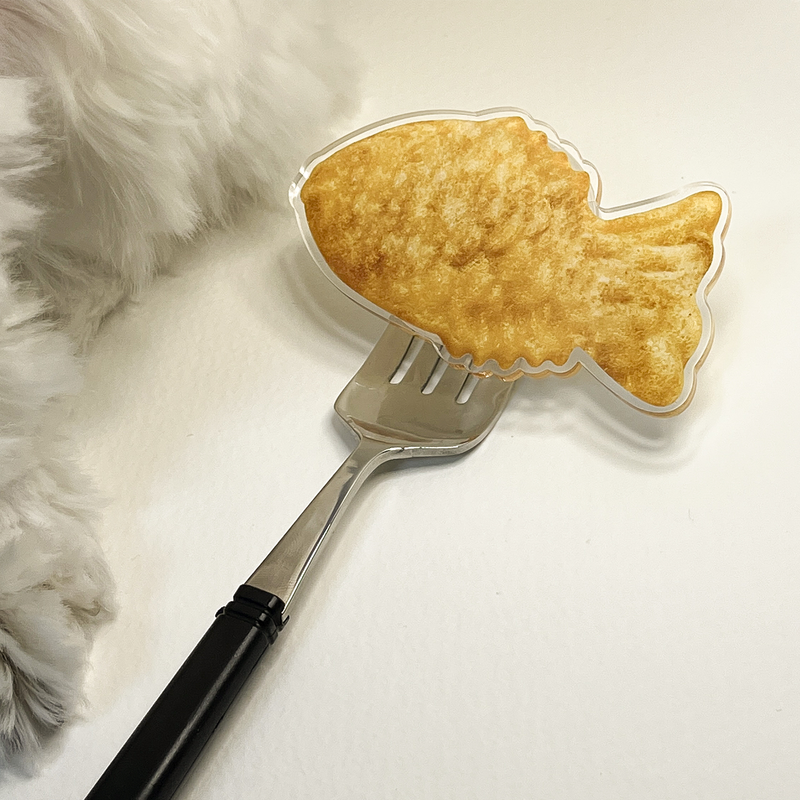 Sea bream fish bread food smart tok(sticker type)