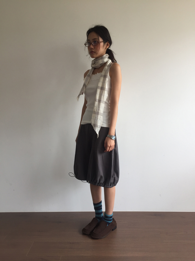 Soon String Balloon Skirt (2color)