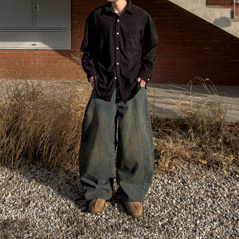Lea Oversized Corduroy Shirt