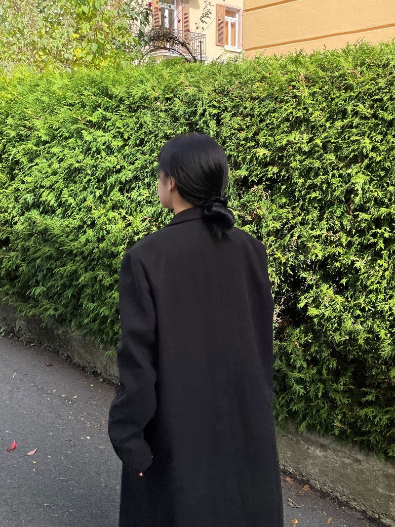Eiffel length double maxi coat 