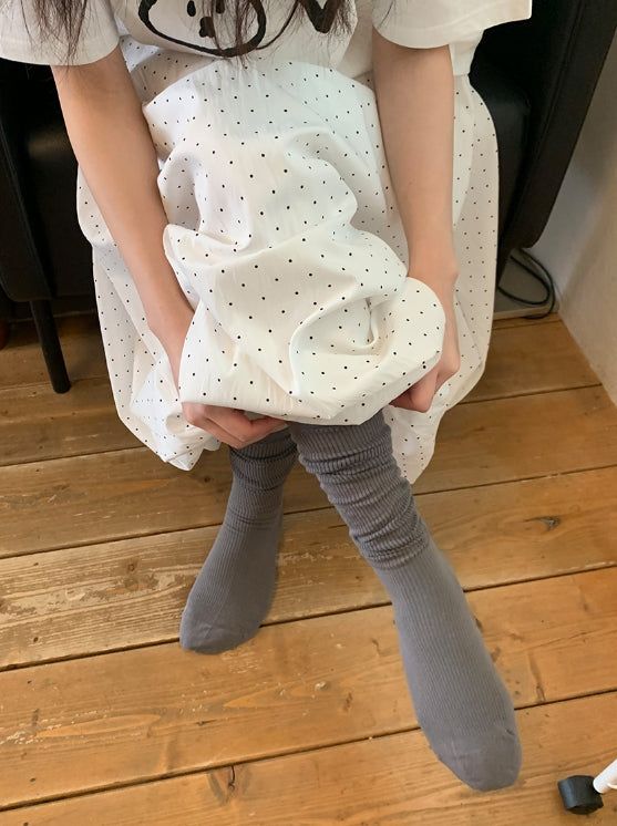 BAON（バオン）の「Yuit See-through Long Socks（Fashion Accessories）」