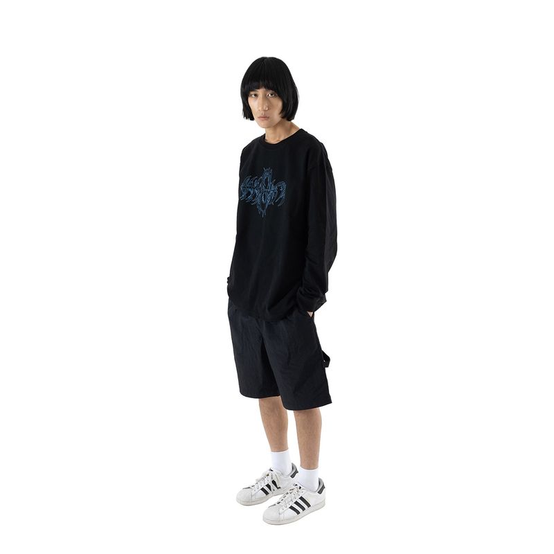 METAL LOGO SLEEVE MSHLS003-BK