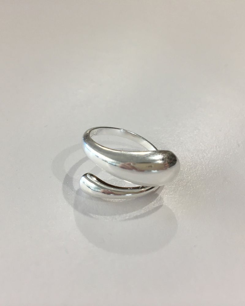 Silver Bold Open Ring (1color)