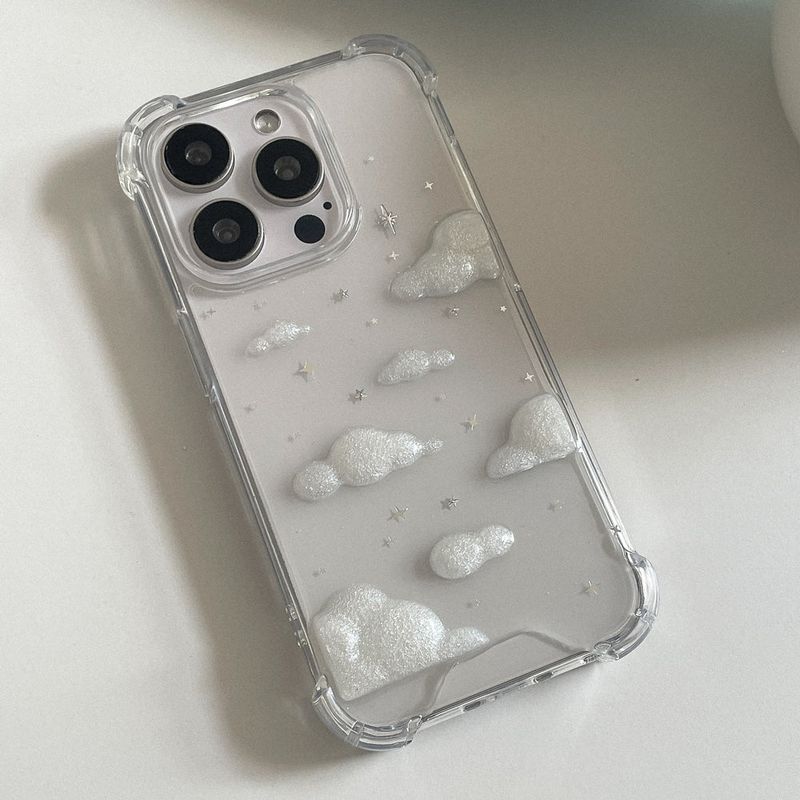 [made]bright cloud ver resin phone case 