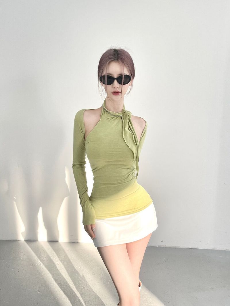 1017. Minimal span low mini sk-pt (2color)