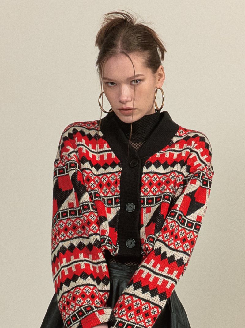 KINT NAPPING CROP CARDIGAN