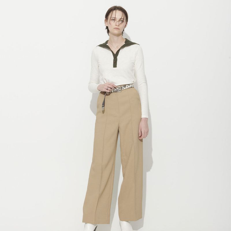  AVA TURTLE NECK TOP, IVORY