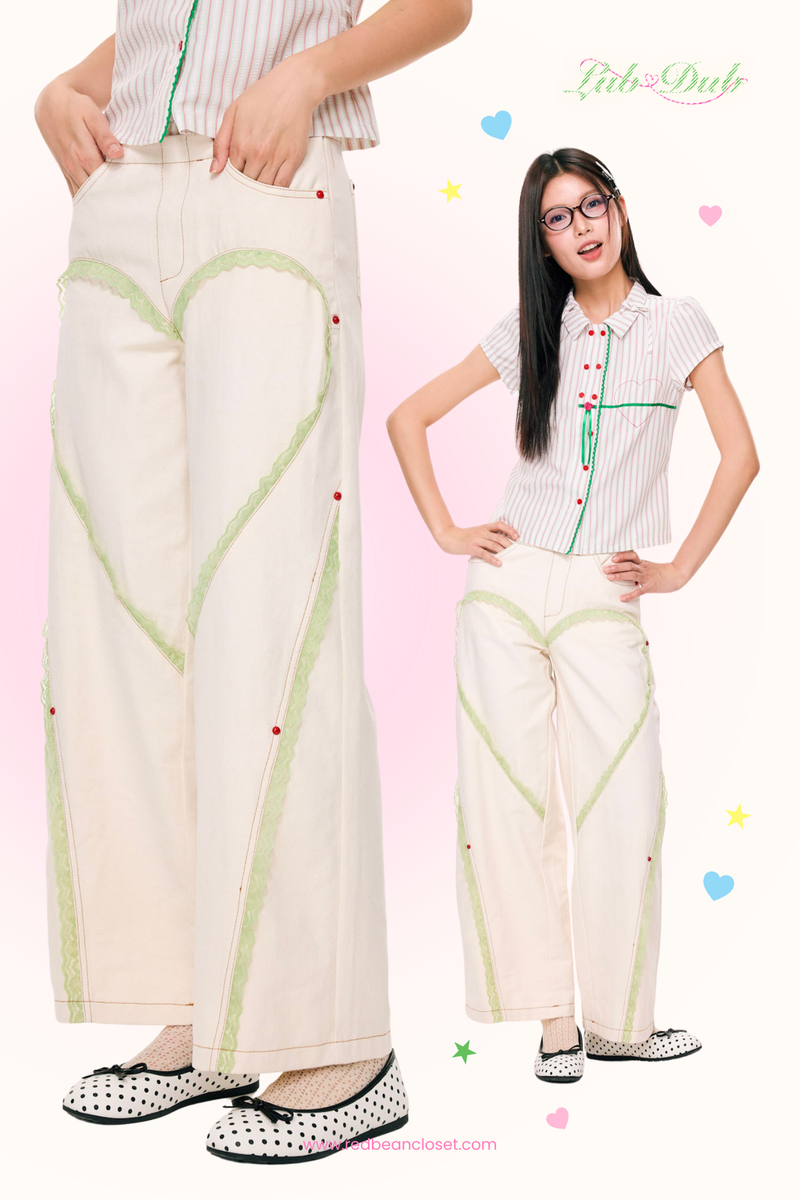 RedBean（レッドビーン）の「Lub-Dub Pants (Cream)（Pants）」