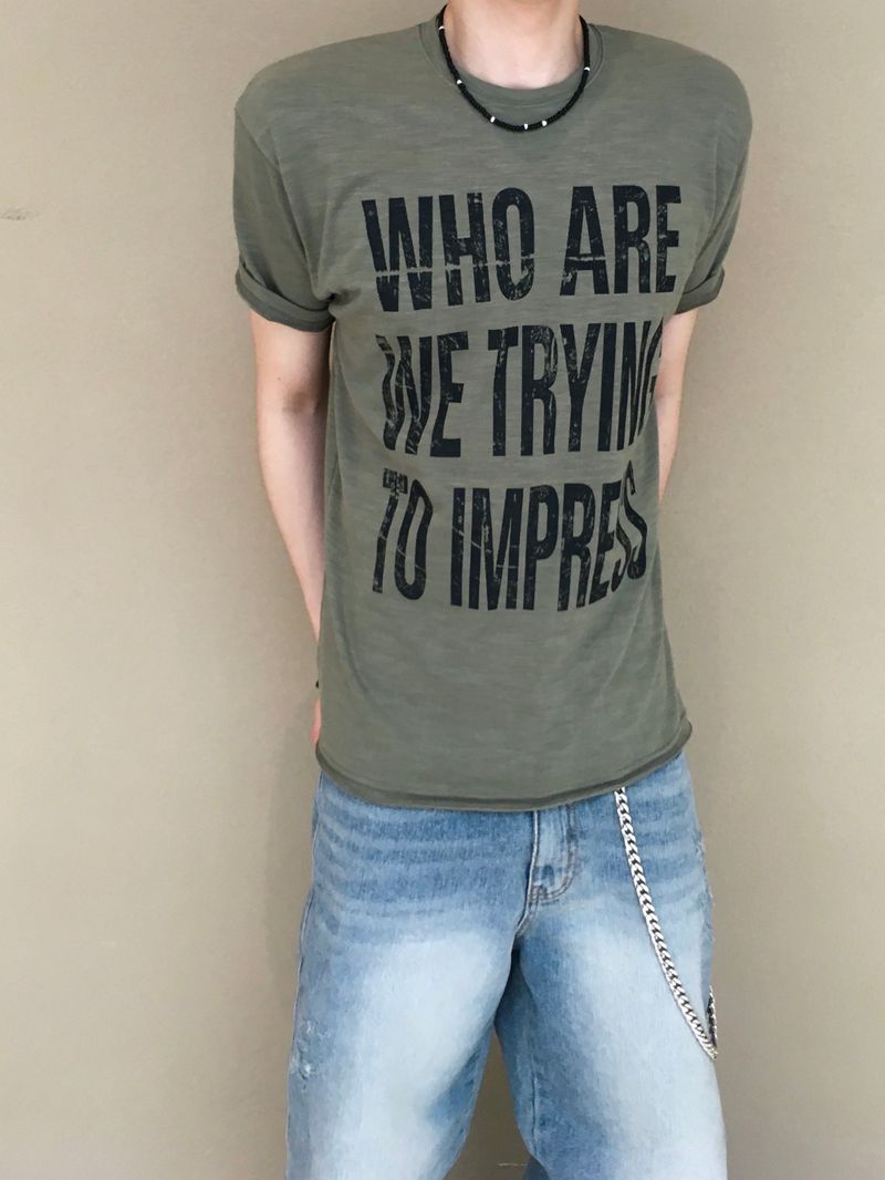 IM Press Slub Short Sleeve T-shirt 4C