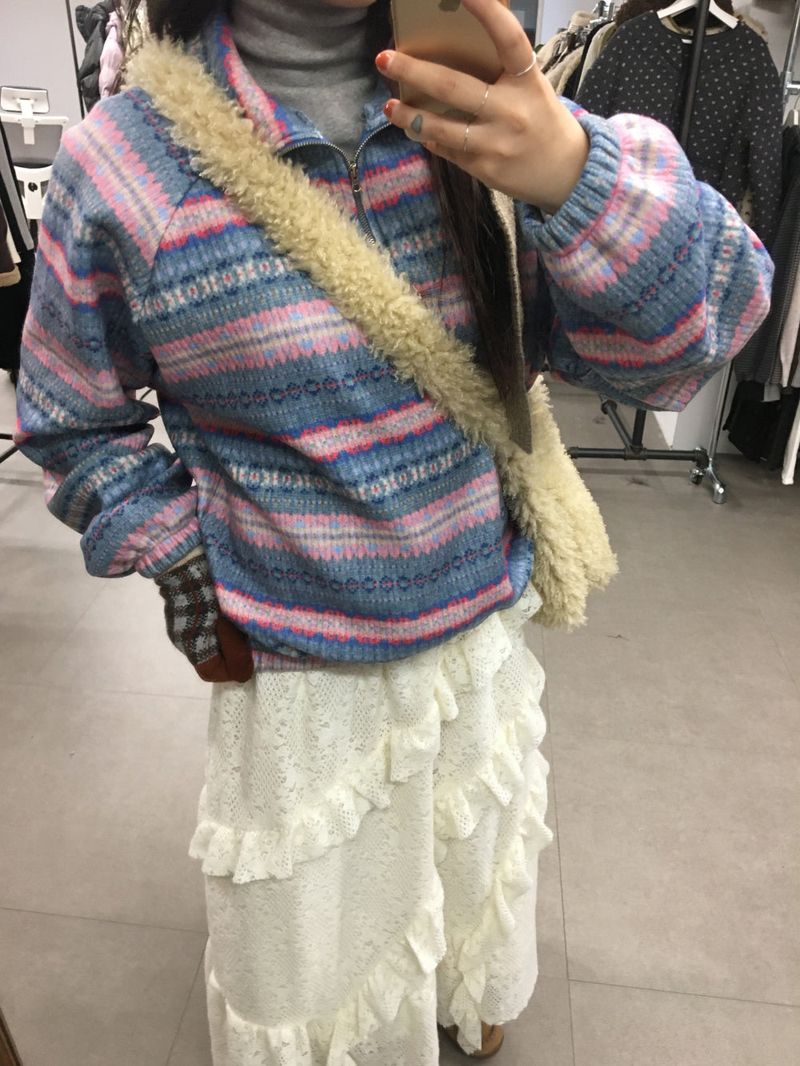 [MD's Pick] Cotton Candy Nordic Fleece Anorak (2color)