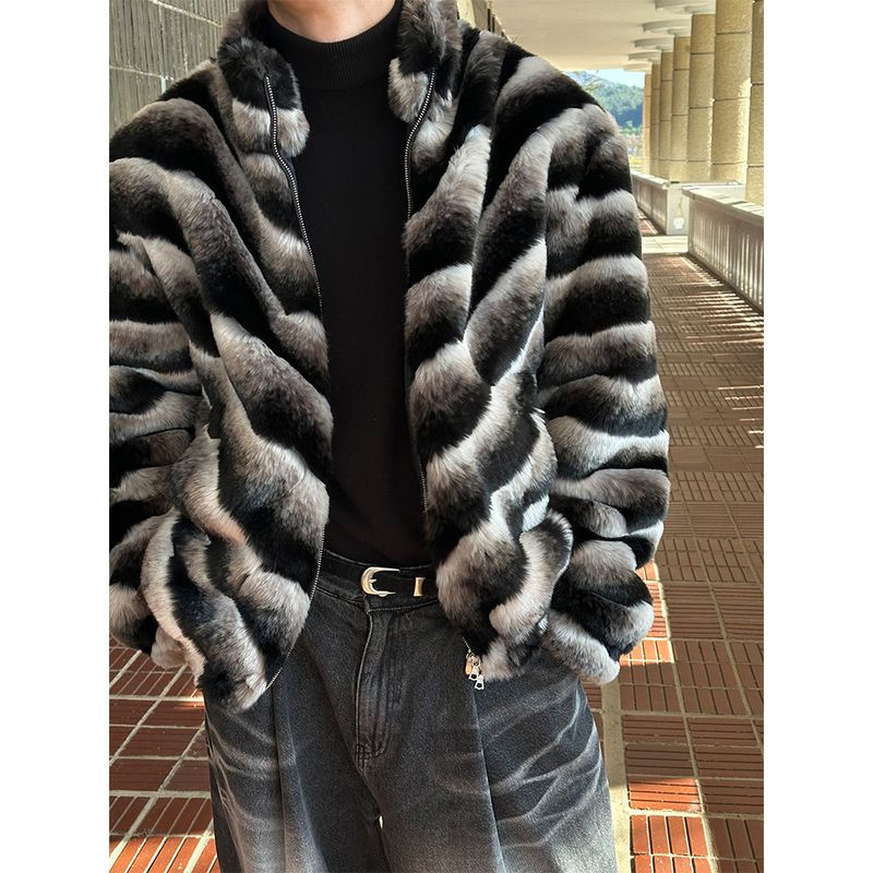LAURANT（ロラン）の「[F/W] Wave fur gradation padding jumper(2color)（Jackets/Outerwear）」