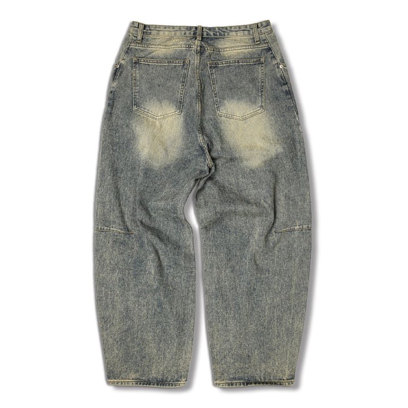 Usual Balloon Cut Denim Pants - 4COLOR