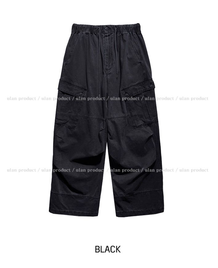 Willy Washed Vintage Diagonal Cargo Pants
