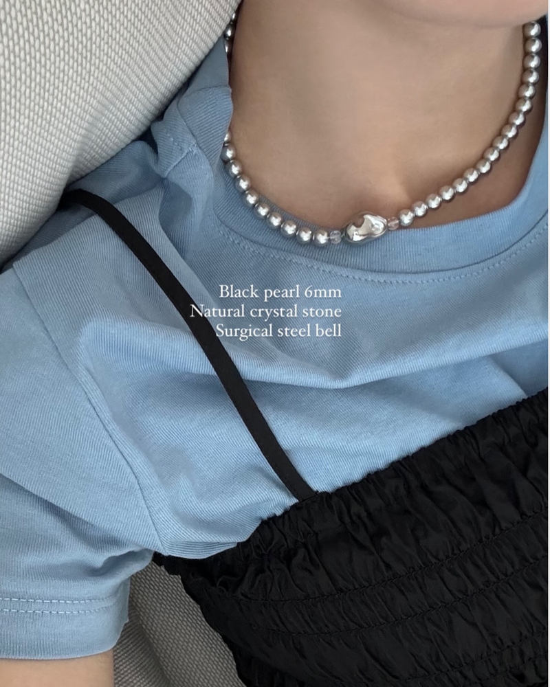 Silver Bell Necklace