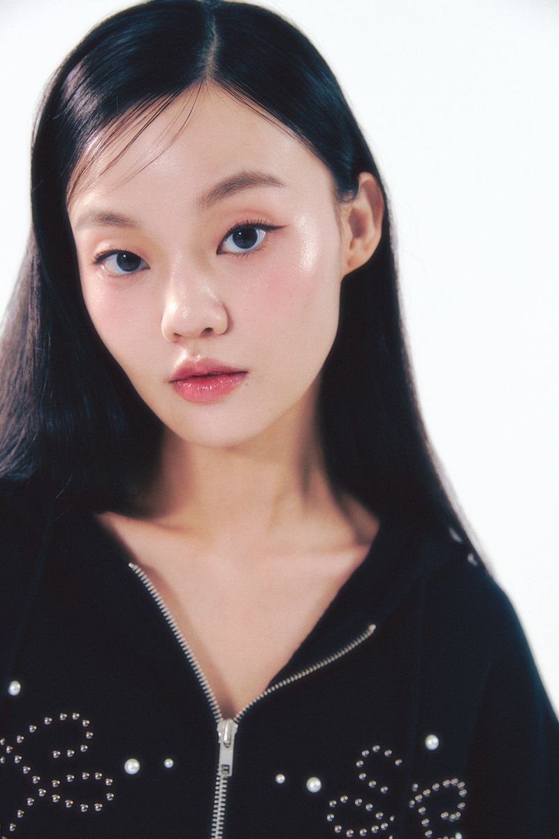 Pearl Hoodie Zip-Up Black
