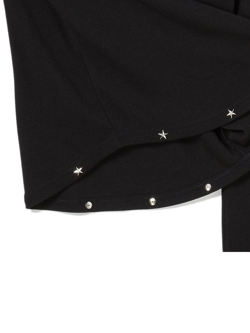 STUD HOODIE (BLACK)