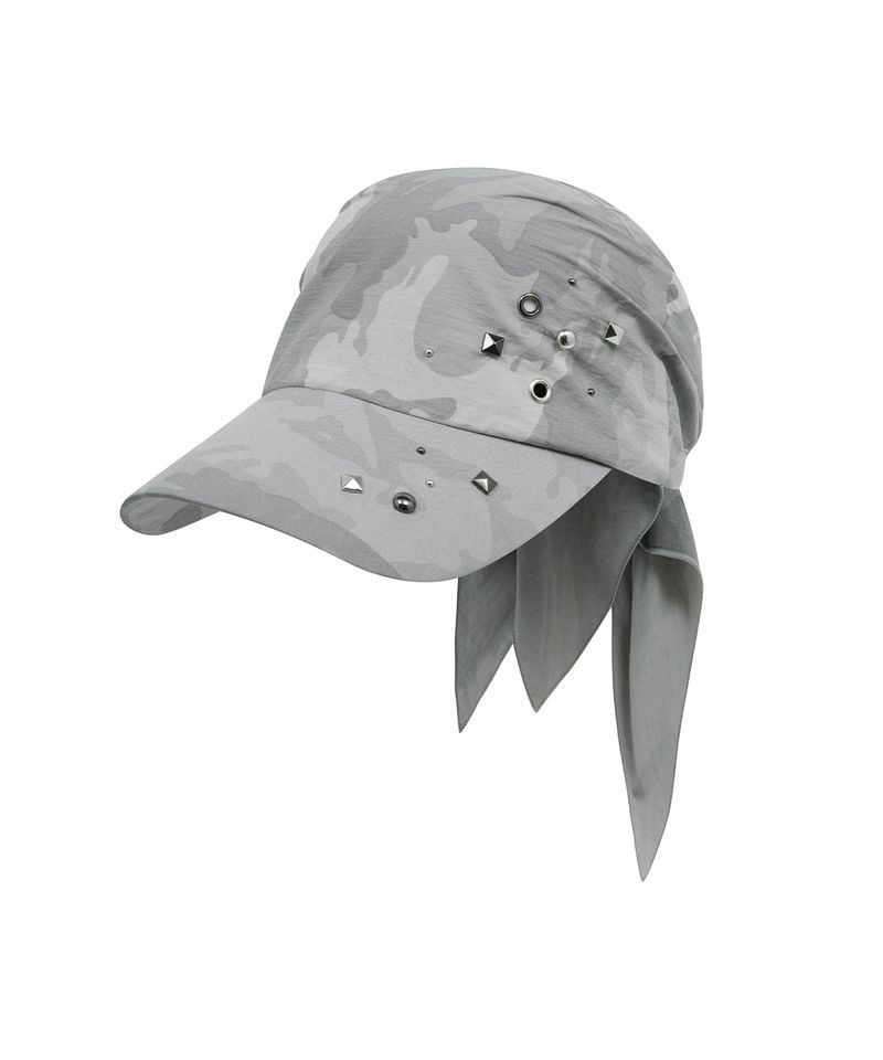 カモ バンダナ キャップ (grey)