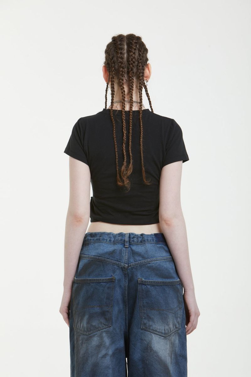 スナップTシャツ