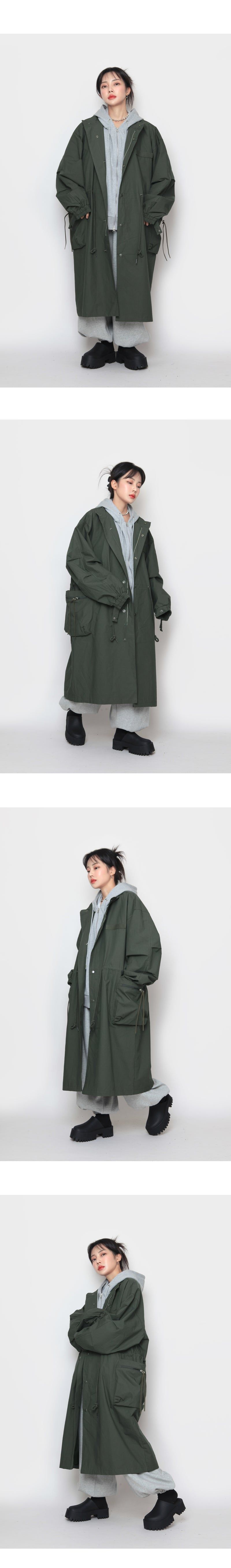 Two-Way Hooded Zip-Up Vest
