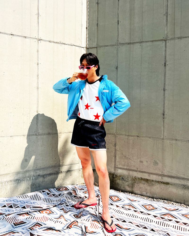 POPPING NYLON JACKET