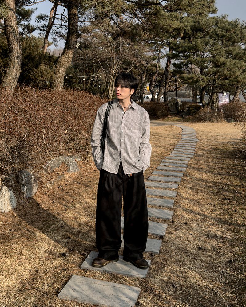 Better Mini-Check Cotton Shirt