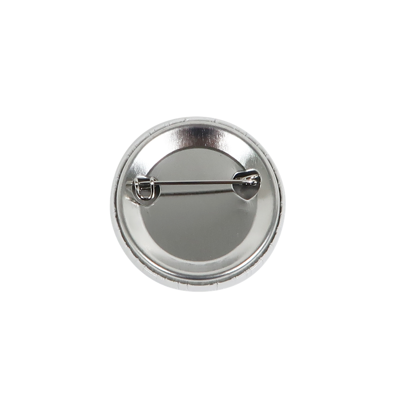 stop thinking / pin button set.2 brown