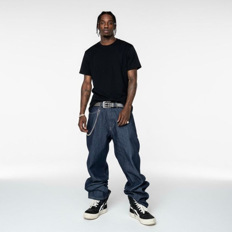 ANDEND（エンデンド）の「AE LOW-RISE RAW DENIM（パンツ）」